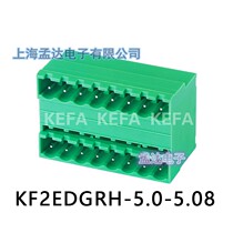 Kefa Electronics Factory Outlet Plug-in PCB Terminal KF2EDGRH-5 08 Spacing 5 08MM