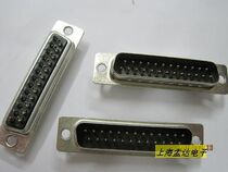 All copper RS232 parallel mouth vinyl DB-25P two rows of 25 core needle male head wire traditional type