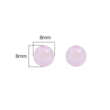 Акриловое украшение-шарик ручной работы, бусины, браслет, ожерелье, серьги, аксессуары