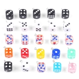 Игральные кости ручной работы, подвеска, ожерелье и серьги, брелок, аксессуар для волос с аксессуарами, «сделай сам»