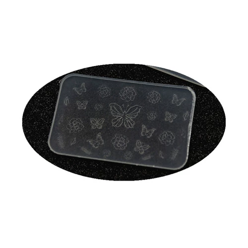 Глина, прозрачная трехмерная форма для маникюра