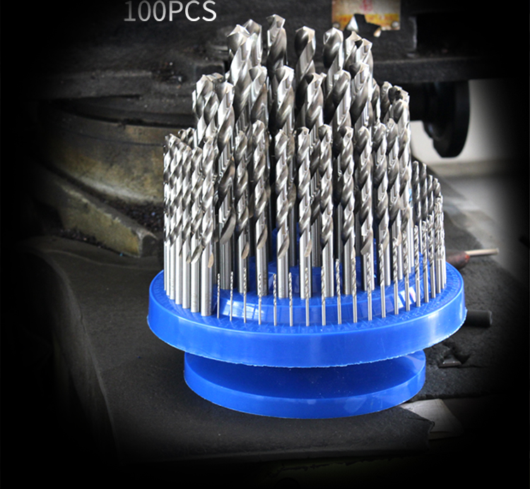 Old A tool full grinding twist drill set drill disc 100 pieces set of 1-13mm stainless steel drill bit