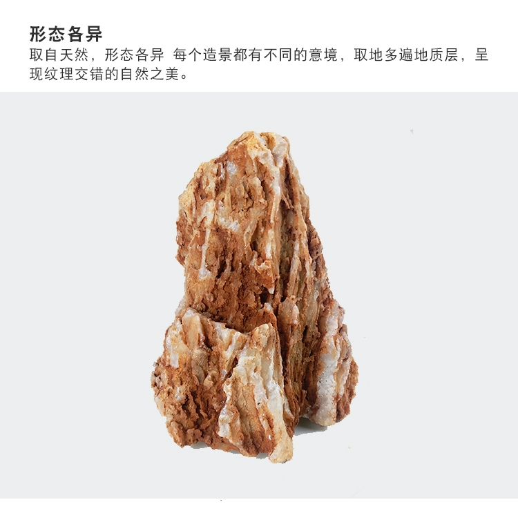 Cảnh quan đá gà xương đá cảnh quan trang trí đồ trang trí bể cá cảnh quan đá đá hồ cá đá ngàn lớp đá - Trang trí nội thất