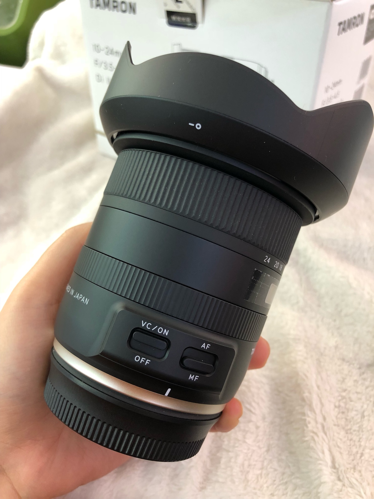 ổn định hình ảnh Tamron 10-24 VC thế hệ thứ hai siêu góc rộng ống kính cảnh quan SLR Canon miệng Tamron B023 B023 - Máy ảnh SLR ống kính fujifilm