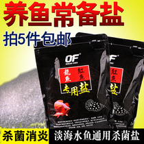 Thousands of lakes Longfish Rays Fish Salt Ornamental Fish with brine group Tank Fish Tank Antibacterial and Decompressed Fish Disease Water Purification Salt