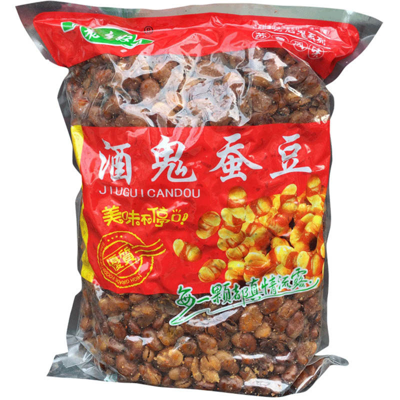 The Old Countryside Good Fried Savory Bean Snack with 5 catties Bulk Orchid bean Bean Beef with a large package of beanbean-Taobao