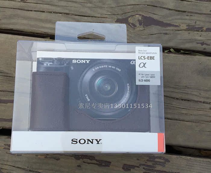 Sony / Sony LCS-EBE đơn vi A6300 nhiếp ảnh bao da A6000 túi máy ảnh gốc ILCE-6400 - Phụ kiện máy ảnh kỹ thuật số balo national geographic ng w5070