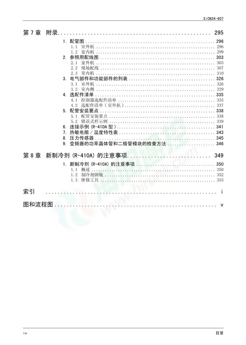 ... Daikin inverter air conditioner repair manual VRVIII R410A VRV3 color maintenance non-book technical information