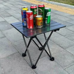 Outdoor Camping Table, Small Standard Folding Table, Camping Barbecue Leisure Stall Table, Long Table, Square Table, Card Table, Mahjong Table