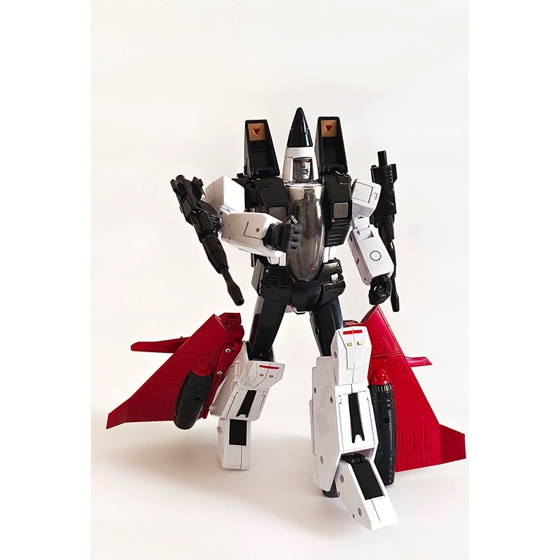 Mpu-02 Jet Three-Pointed Aircraft Squad Mp2.0 Version Jet Fighter Transformation Toy Reissue