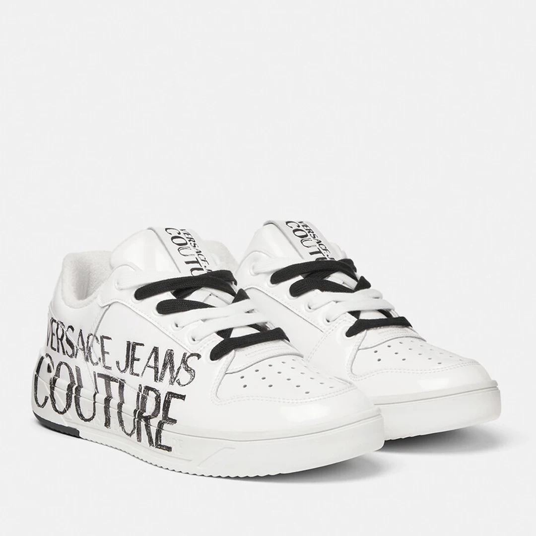 Мужские кроссовки Versace Jeans vj Versic Tide Tide Tip Tip Leisure Leisure Shoes 76YA3SJ5 ZPA57