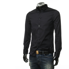Рубашка мужская armani exchange ax阿玛尼纯色男士纯色修身长袖衬衫8nzc41 zn28z