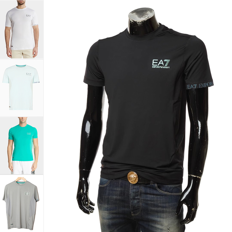 Emporio Armani Ea7 Armani Men's Trendy Fashion Casual Short-Sleeved T-Shirt 3Dpt21 Pjmez