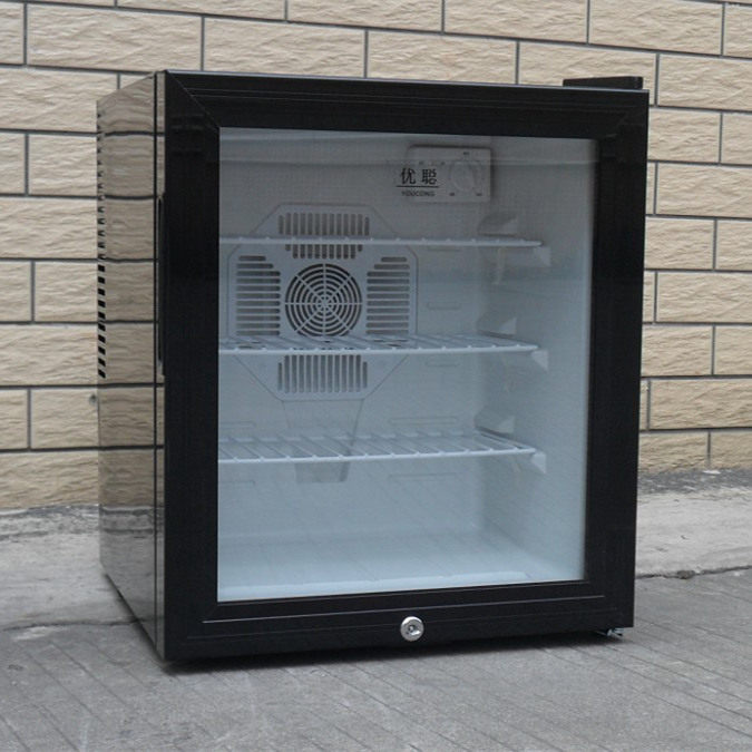 Youcong CR-40A school kindergarten unit canteen food sample cabinet 40L glass door refrigerated small refrigerator 30