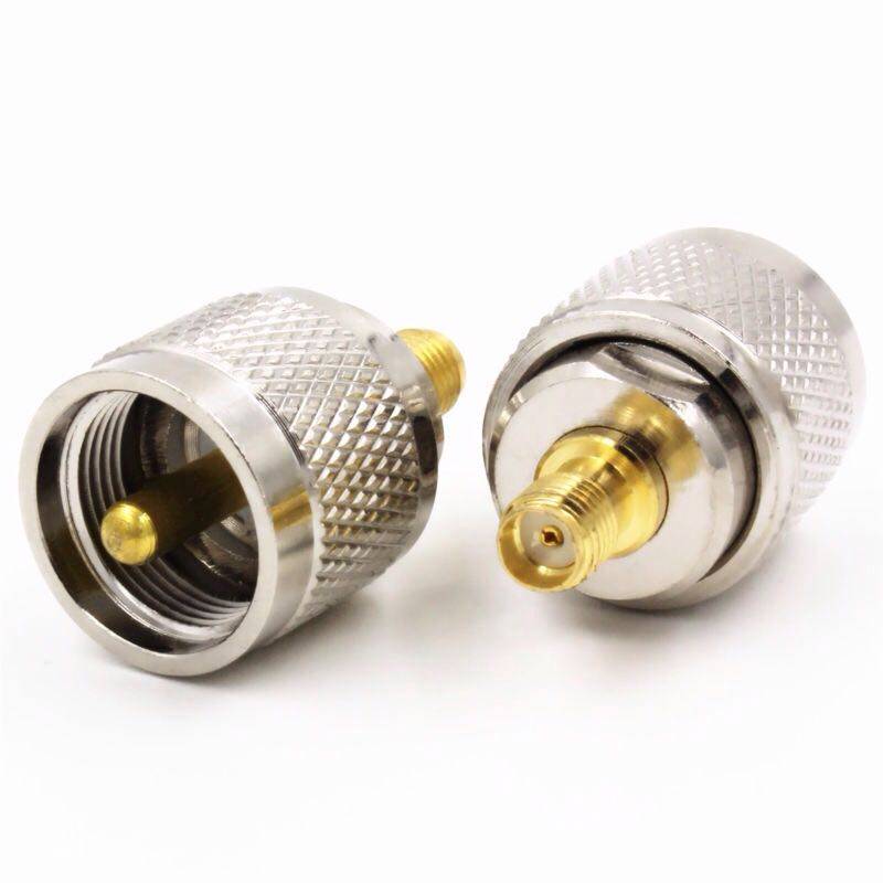 Radio frequency adapter UHF SL16 male head turning SMA female head UHF SL16 turns SMA-JK
