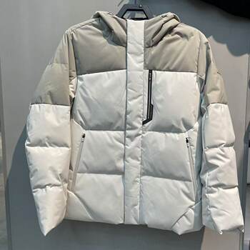 Anta Quick Warm down | Short down Jacket Men's Winter Windproof Warm Hooded Cotton Jacket 152517918 S