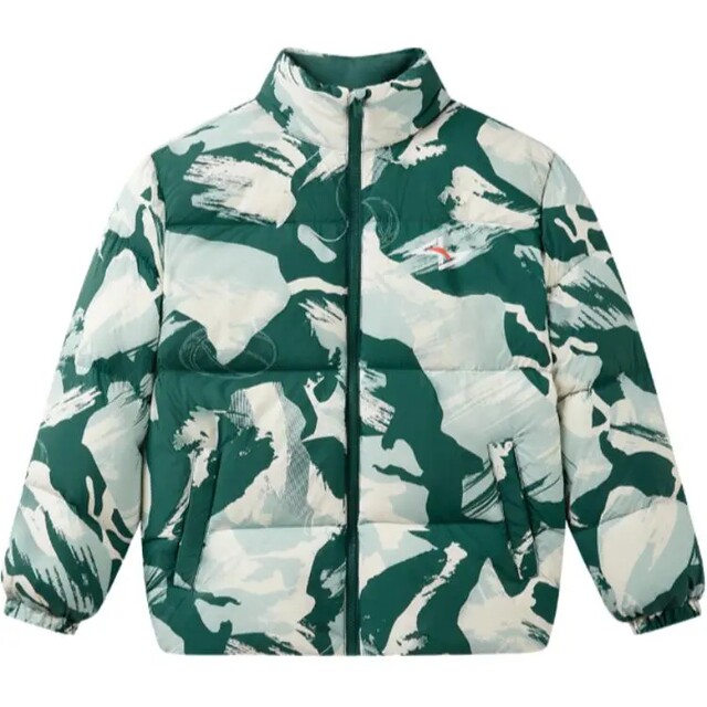 ANTA Children's 2024 Winter New Boys Basketball Loose Stand Collar Warm Down Jacket 352441903