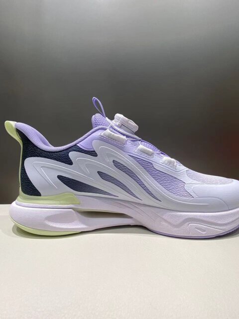 ANTA Children's Shoes 2024 Spring New Style Big Girls Button Light Casual Sports Running Shoes 322415513