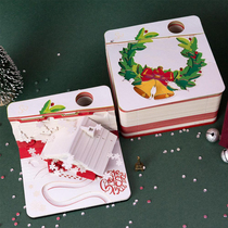  European-style three-dimensional architectural note paper 3D art paper carving post-it note miniature paper model Christmas gift for girls