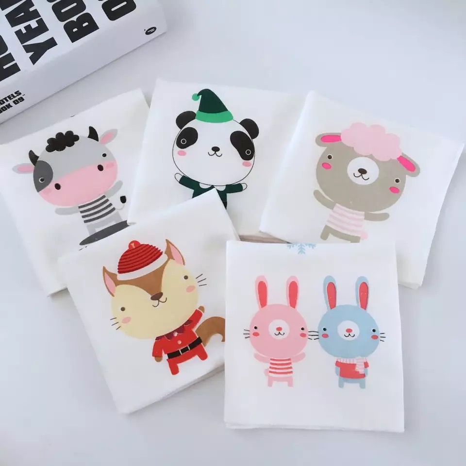 Newborn cotton gauze saliva towel Baby handkerchief Soft baby face towel Children's towel handkerchief