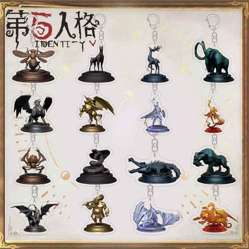 Identity V Game Merchandise Keychain Survival Game Rank Acrylic Backpack Pendant Gift for Classmates and Friends Identity V Game Merchandise Keychain Survival Game Rank Acrylic Backpack Pendant Gift for Classmates and Friends