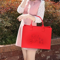 Красный, 40×30×15см, делается под заказ, с печатью вашего логотипа