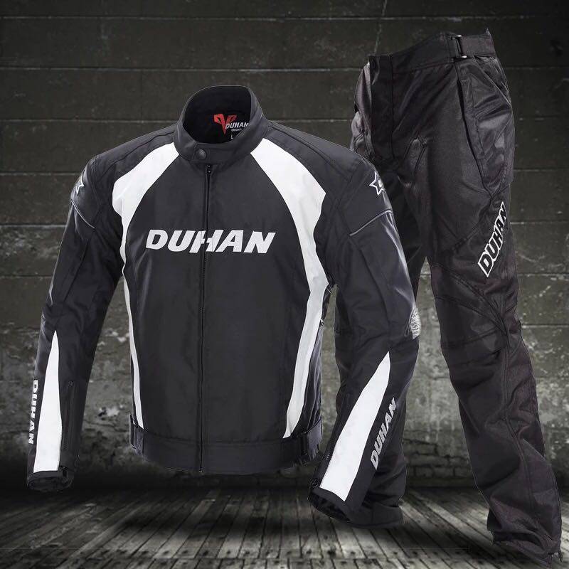 Duhan Motorcycle Riding Suit Men's Four Seasons Racing Suit Suit Motorcycle Rider Suit Off-road Anti-fall Motorcycle Suit Winter