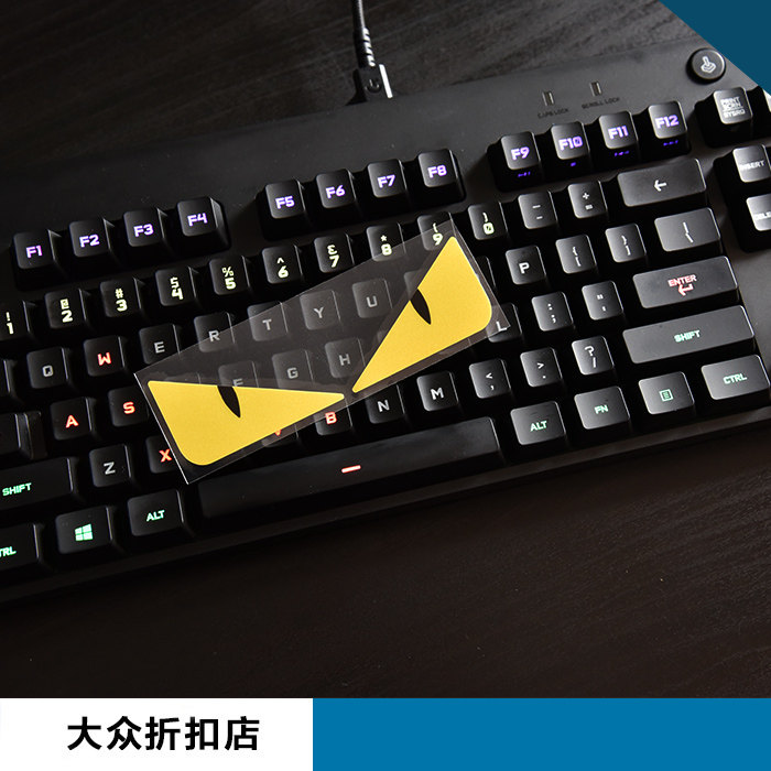 Demon Eye Personalized Sticker Tide Stickler Scratches Shelter Interior Stickers Safety Warning Reflective Patch Paper