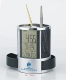 Электронный календарь, модный универсальный держатель для ручек для школьников, делается под заказ, с печатью вашего логотипа