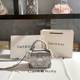 CaritKoty high-end niche retro bucket bag 2023 new embroidery portable box bag female Messenger