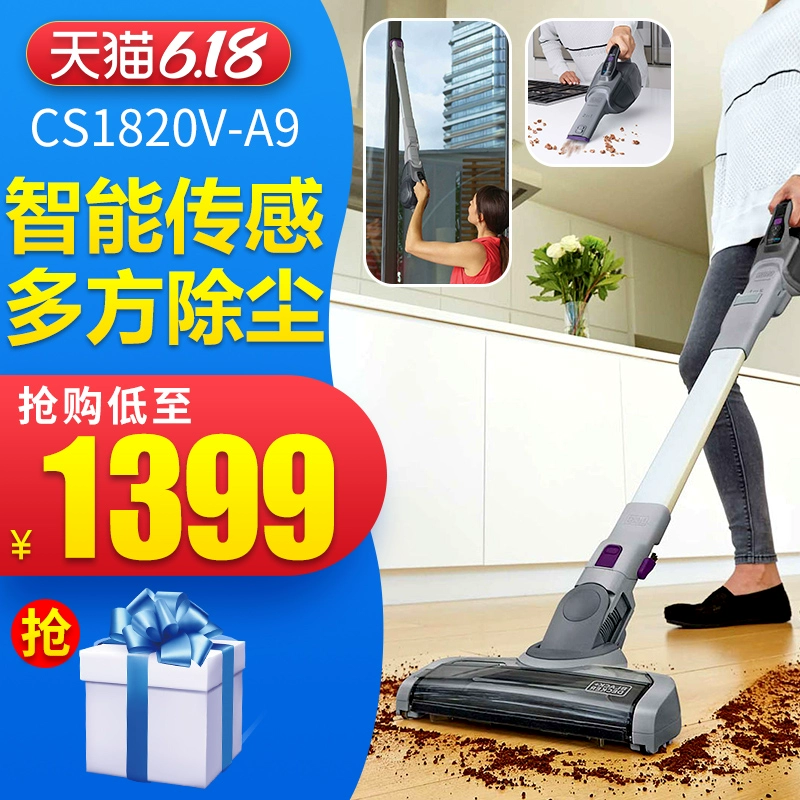 Máy hút bụi Baxter của Mỹ sạc không dây cầm tay không dây đẩy bụi loại bỏ xe hút lớn với CS1820V - Máy hút bụi
