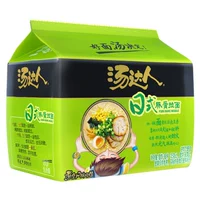 Tangda renpin Instant Noodle Five -In -Japanese Dolphin Ramen 125G*5 сумки Объединенные мгновенные лапши Пять