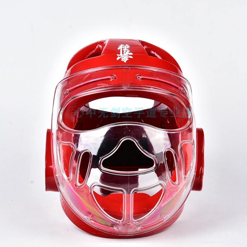 Extremely Genuine Will New Face Mask Safety Helmet Juvenile Karate Race Training Special Protective Head Real War Protective Face Equipment