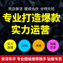 Taobao operates new stores Tmall Jingdong stores whole store operation services through train promotion and online store hosting