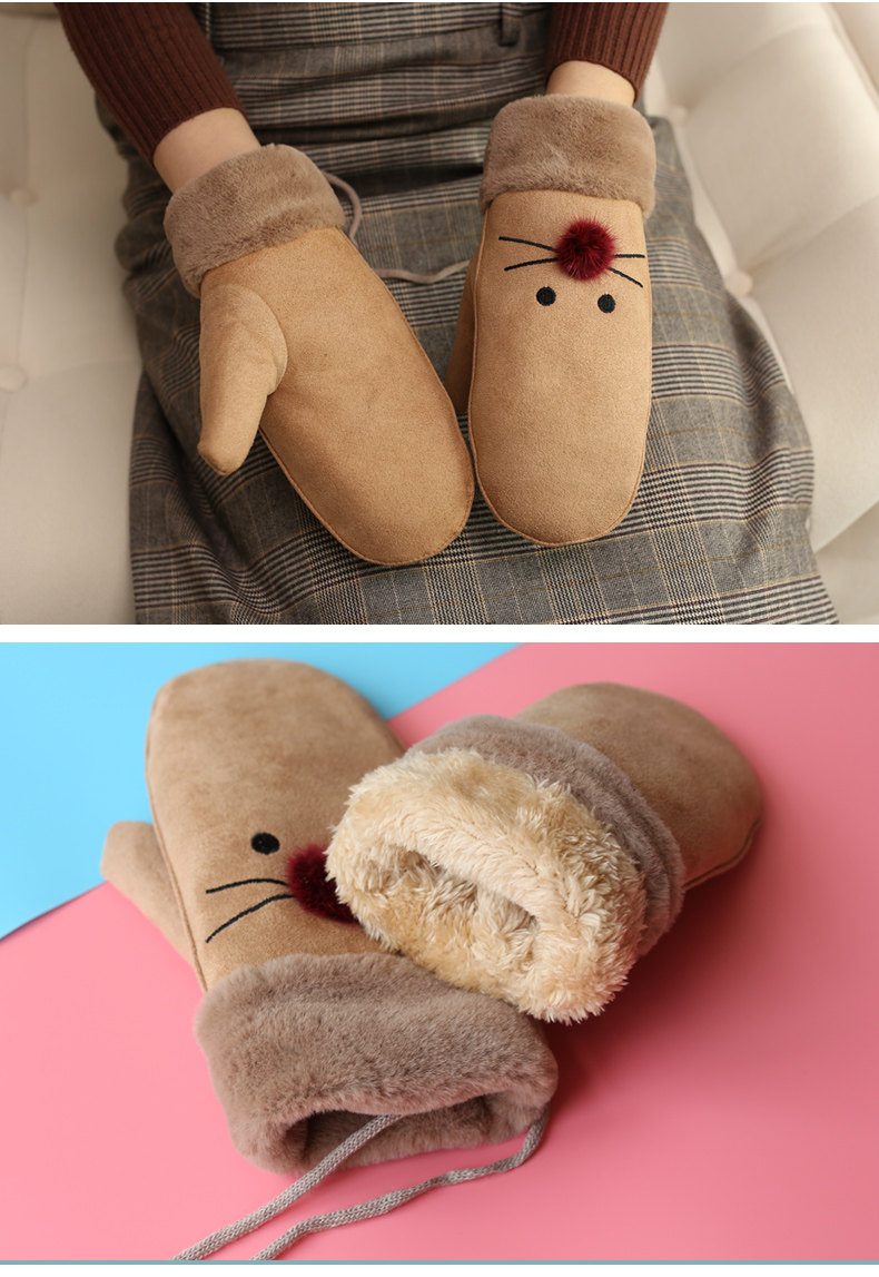 Gants pour femme CHARMING SMILE en Cachemire - Ref 3156148 Image 14