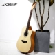 Andrew guitar dân gian mới bắt đầu học sinh 40 inch 41 inch guitar acoustic tự học guitar nam và nữ nhạc cụ - Nhạc cụ phương Tây