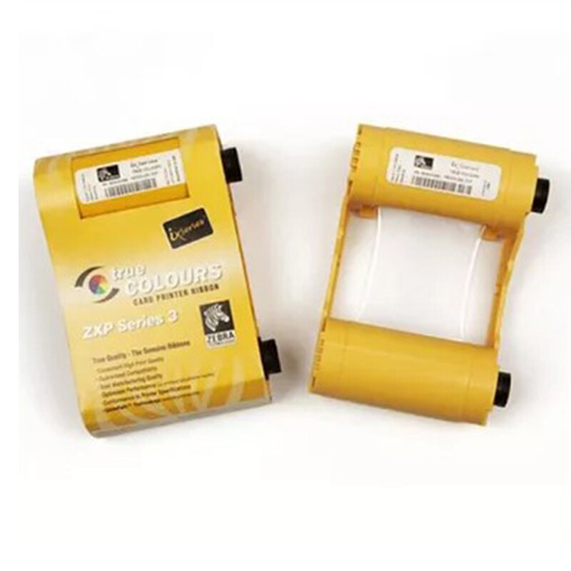ZEBRA zebra originally loaded with ZXP Series 3C ribbon carbon with ZXP3C card printed sheet machine Colour cleaning card