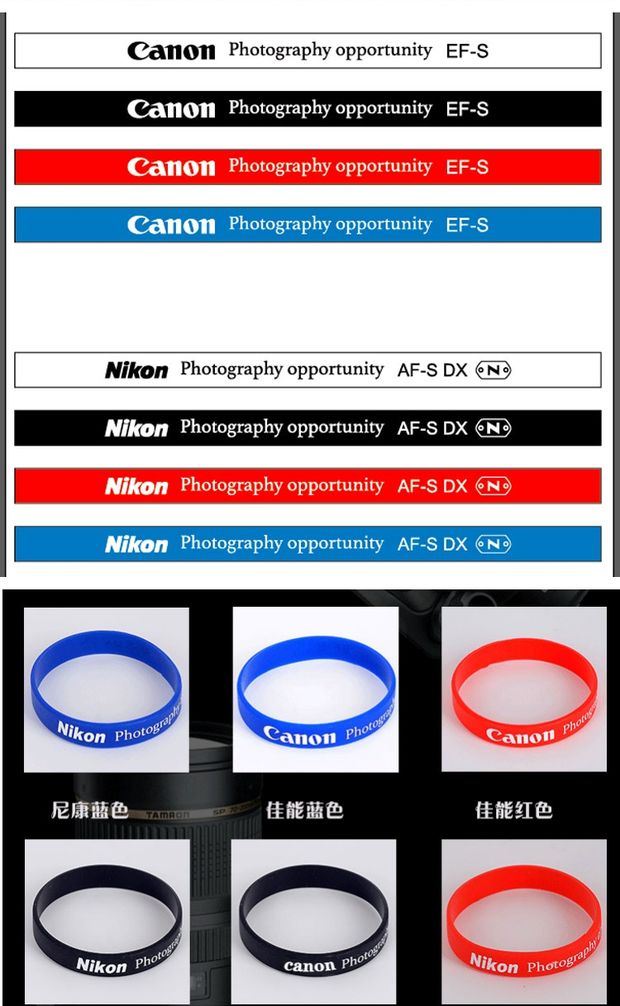 SLR camera cao su / tạp dề / Apron / quay quanh / vòng zoom được trang trí bằng da / cao su ống kính vòng - Phụ kiện máy ảnh DSLR / đơn chân máy quay phim
