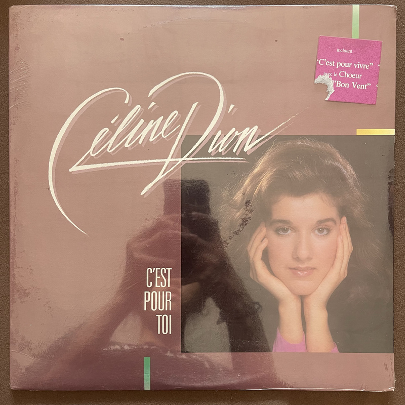 Lp Celine Dion – C'Est Pour Toi Early Chanson Edition Unopened 134 t