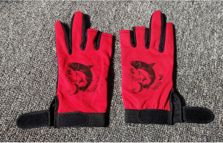 Ds new fingerless găng tay câu cá tiếp xúc với ba ngón tay tiếp xúc với năm ngón tay găng tay mùa hè khô nhanh kem chống nắng găng tay không trượt găng tay găng tay hở ngón nam