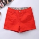 Mùa hè mới trắng size lớn quần short nữ phiên bản Hàn Quốc của quần lọt khe nữ quần lọt khe hoang dã 2018 quần cotton nóng bỏng