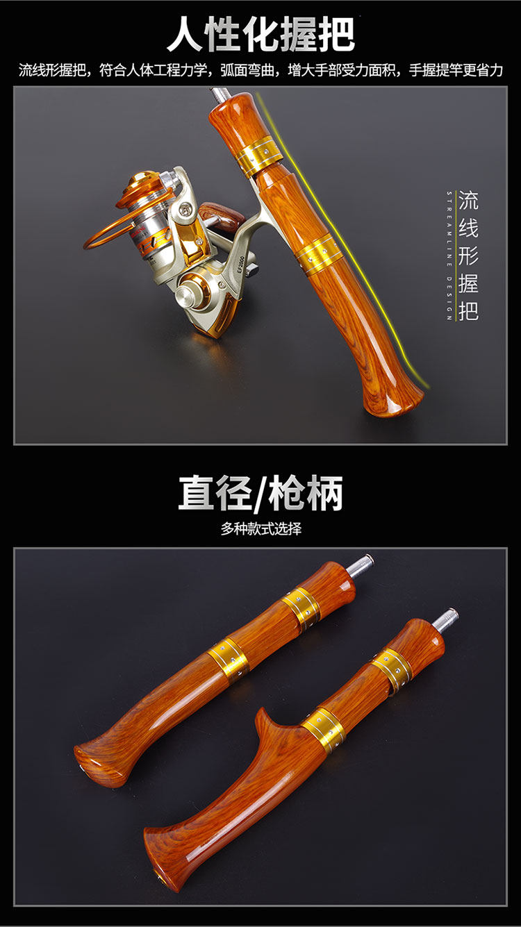 Ice удочкой 冰钓专用竿套装冬钓小鱼竿全套装备冬季新款迷你公鱼短节鱼杆竿稍