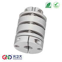 GWTS three diaphragm coupling Stepper motor Servo motor High precision elastic high torque coupling