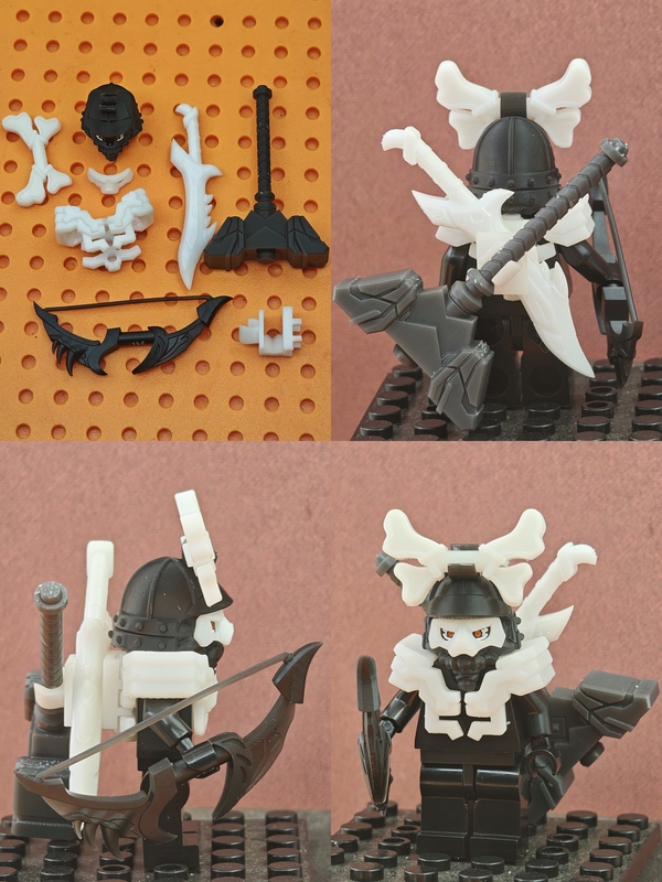 Joker3D Printing Compatible Ninjago Las King Fuji Pigeon Source Dragon Relic Artifact Building Block Minifigure