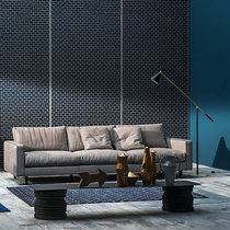 Baxter Syoccolma with the same fur fur fur fur feather sofa imports frosted finished villa furniture