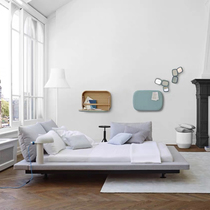 Ligne roset freehand space Peter maly with the same modern minimalist Italian creative functional fabric bed
