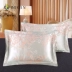 Bắt đầu satin satin ins gió cặp gối