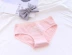 Quần lót màu hồng flamingo nữ cotton giữa cao nữ cotton tam giác quần đáy quần cô gái quần lót quan lot dep Tam giác