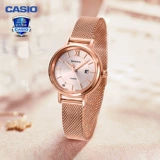 Casio, водонепроницаемые часы на солнечной энергии для отдыха, легкий роскошный стиль