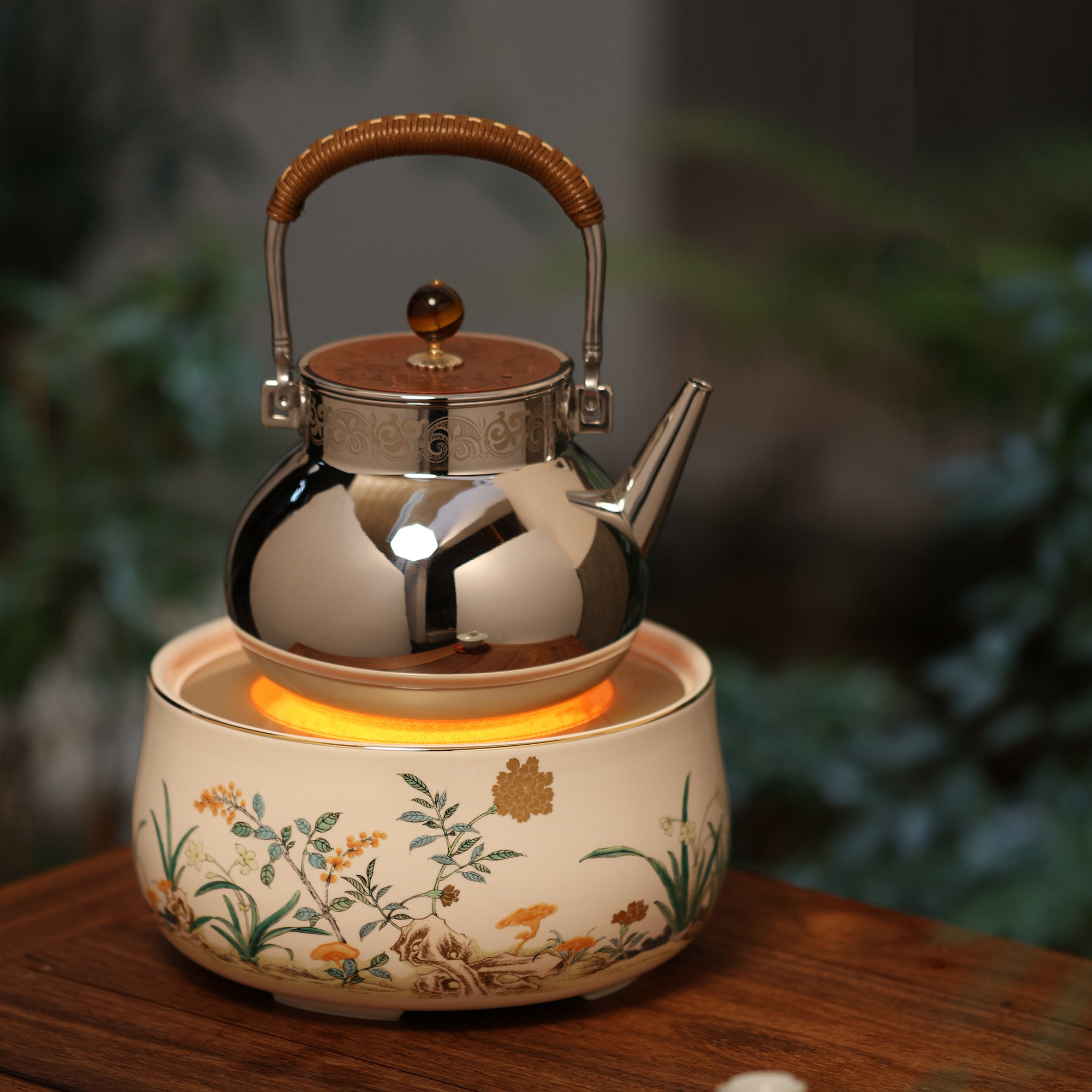 莺歌烧旗舰店】新品灵竹水仙电陶炉真的适合日常煮茶吗？-电磁炉陶炉